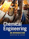 Chemical Engineering (eBook): An Introduction